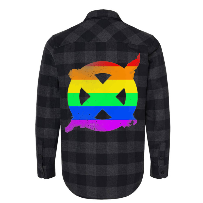 Gay Pride Xlogo Flannel Shirt | Artistshot