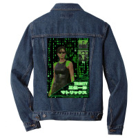 Trinity   The Matrix   Japanese Men Denim Jacket | Artistshot