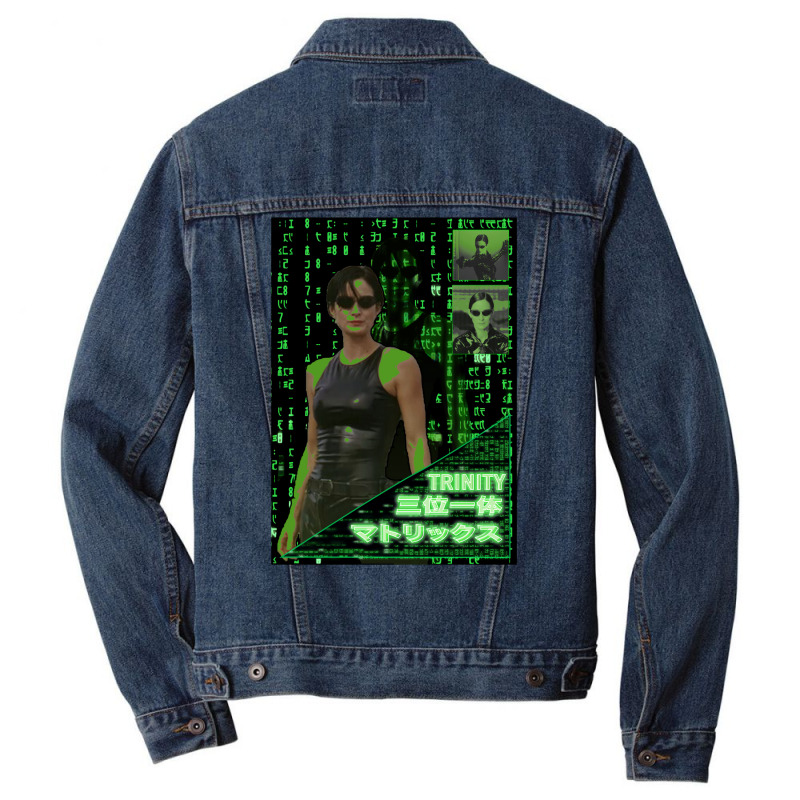 Trinity   The Matrix   Japanese Men Denim Jacket by hridoyhalbex | Artistshot