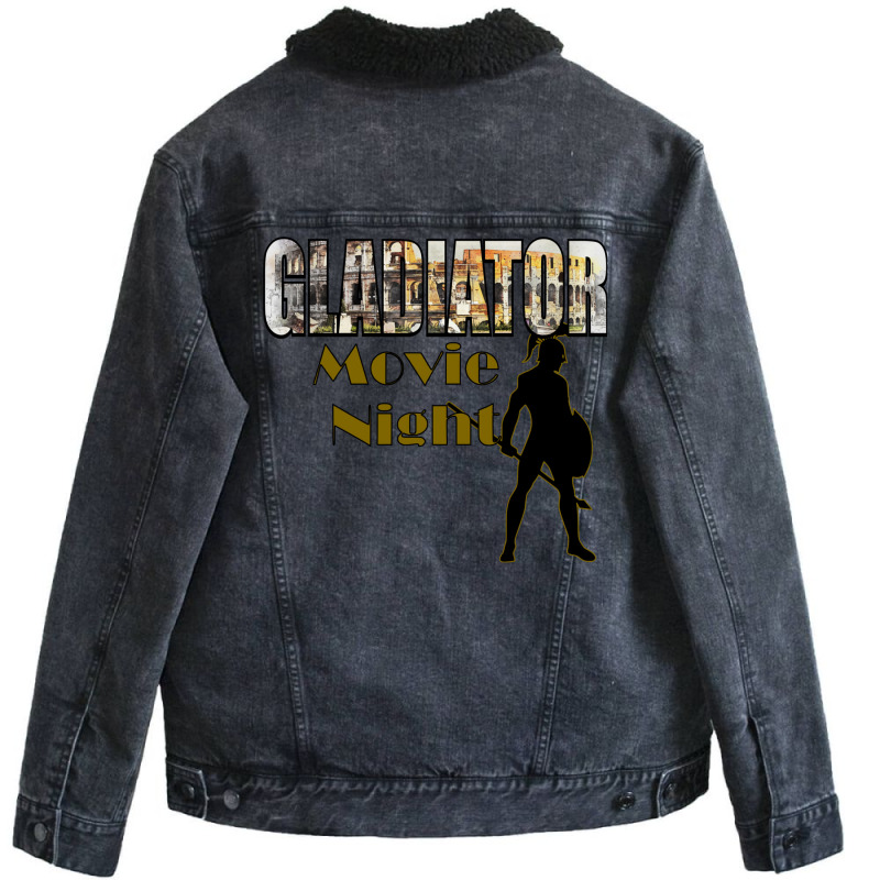 Gladiator Unisex Sherpa-lined Denim Jacket | Artistshot