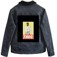 Thug Unisex Sherpa-lined Denim Jacket | Artistshot