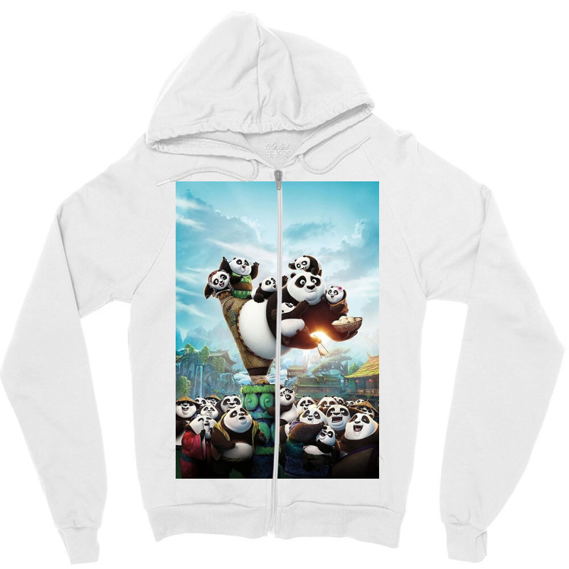 Kung Fu Panda Zipper Hoodie | Artistshot