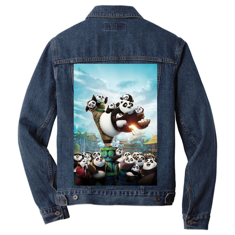 Kung Fu Panda Men Denim Jacket | Artistshot