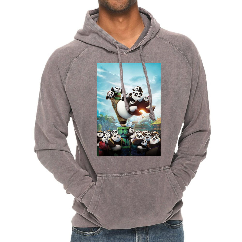 Kung Fu Panda Vintage Hoodie | Artistshot