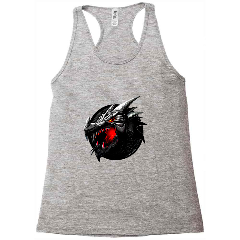 Mandala Black Dragon Racerback Tank by kir.in_prj | Artistshot