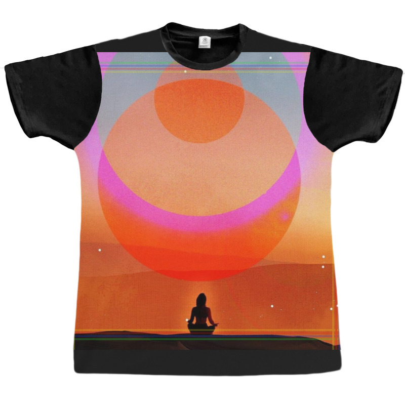 Meditation In The Desert Graphic T-shirt by nonot | Artistshot