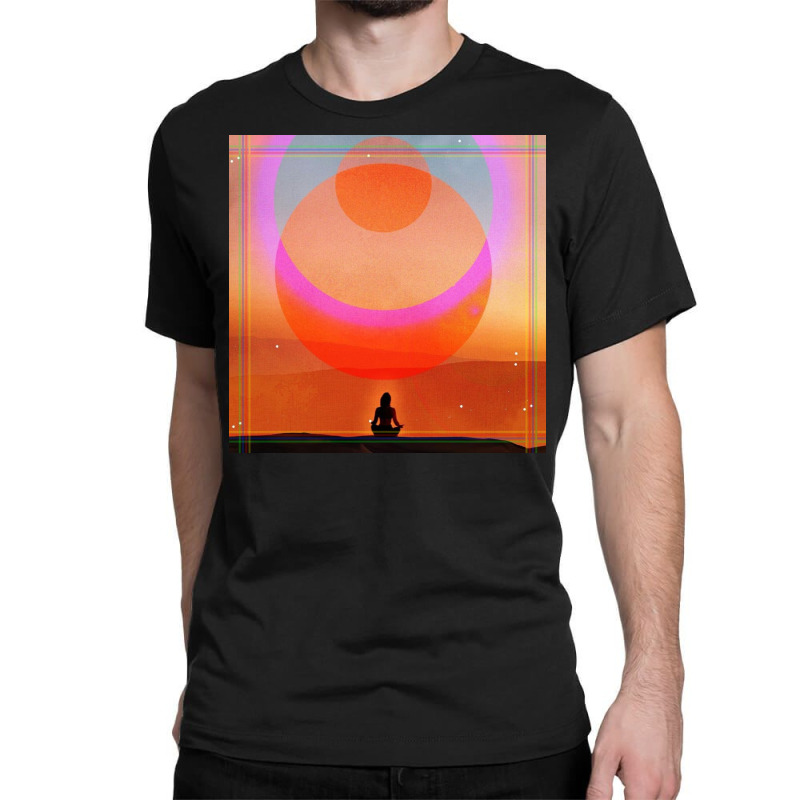 Meditation In The Desert Classic T-shirt by nonot | Artistshot