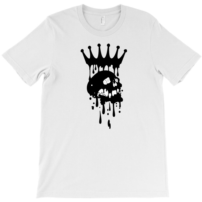 Melting Skull With Melting Crown T-shirt | Artistshot