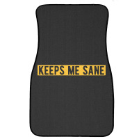 Sailing Yachting Keeps Me Sane  Sail Front Car Mat | Artistshot