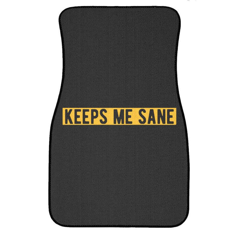 Sailing Yachting Keeps Me Sane  Sail Front Car Mat | Artistshot