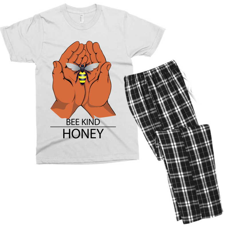 New Quote Wholesome Honey Bee Cool Vector Men's T-shirt Pajama Set | Artistshot