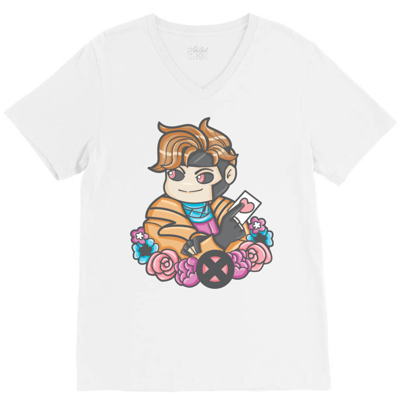 X Cuties Gambit V-neck Tee | Artistshot