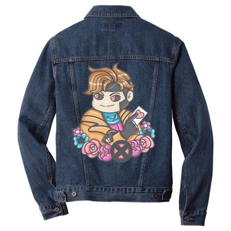 X Cuties Gambit Men Denim Jacket | Artistshot