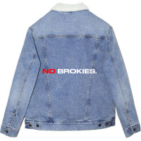 No Brokies Top G Design T Shirt Unisex Sherpa-lined Denim Jacket | Artistshot