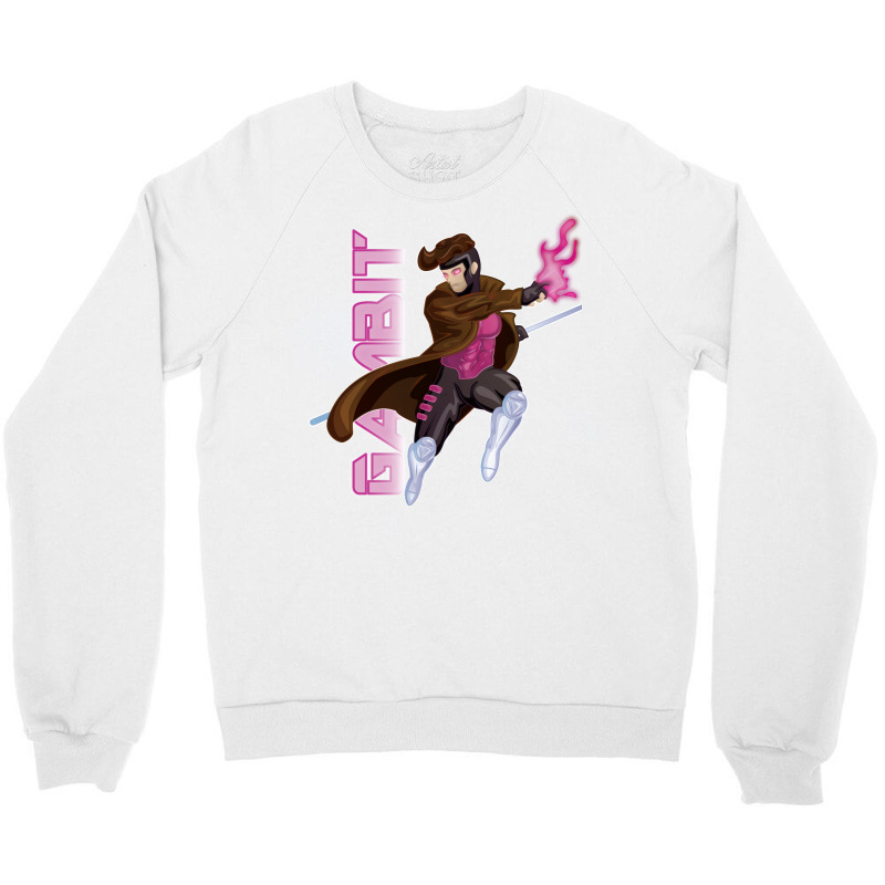 Superhero Gambitdesigns For Men & Women Crewneck Sweatshirt | Artistshot