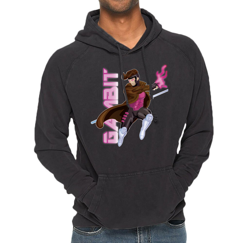 Superhero Gambitdesigns For Men & Women Vintage Hoodie | Artistshot