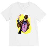 Superhero The Gambitgift For Fans 1 V-neck Tee | Artistshot