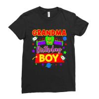 Womens Womens Grandma Of The Toy Birthday Story Bo Ladies Fitted T-shirt | Artistshot