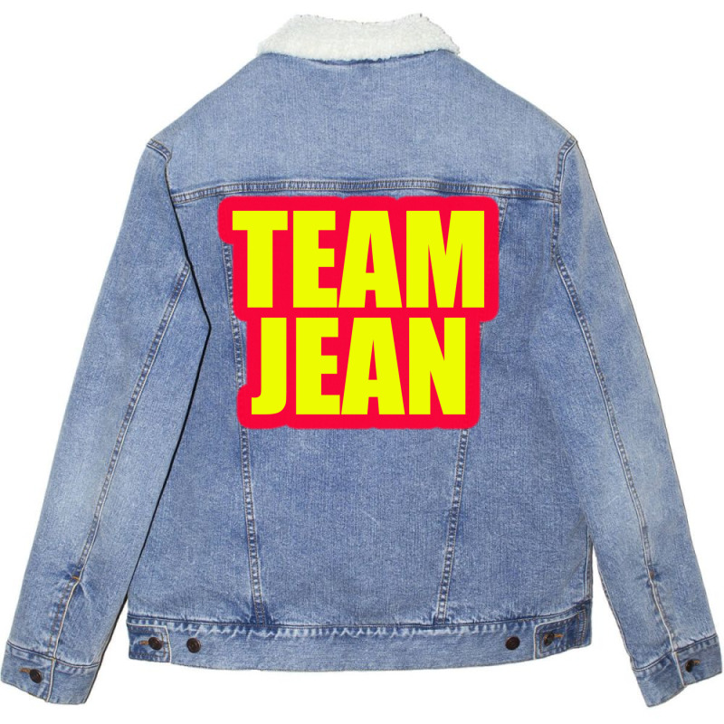 Team Jean Unisex Sherpa-lined Denim Jacket | Artistshot