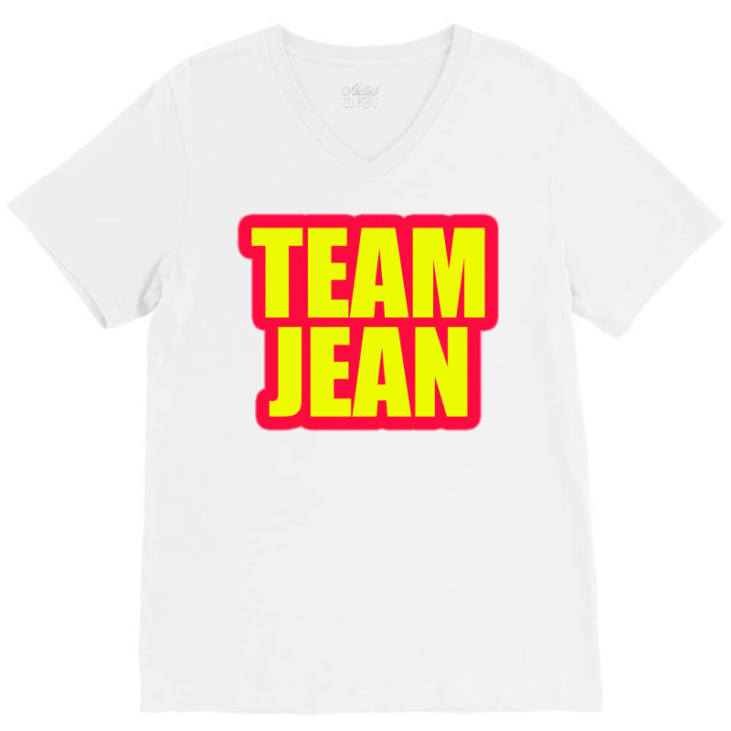 Team Jean V-neck Tee | Artistshot