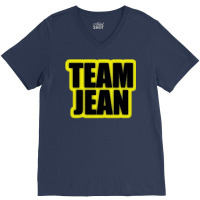 Team Jean [dark Phoenix] V-neck Tee | Artistshot