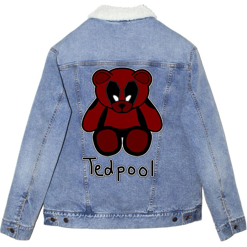 Tedpool Unisex Sherpa-lined Denim Jacket | Artistshot