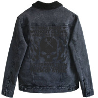 Blacksmith Forging Iron Steel Blacksmithing Gift Unisex Sherpa-lined Denim Jacket | Artistshot