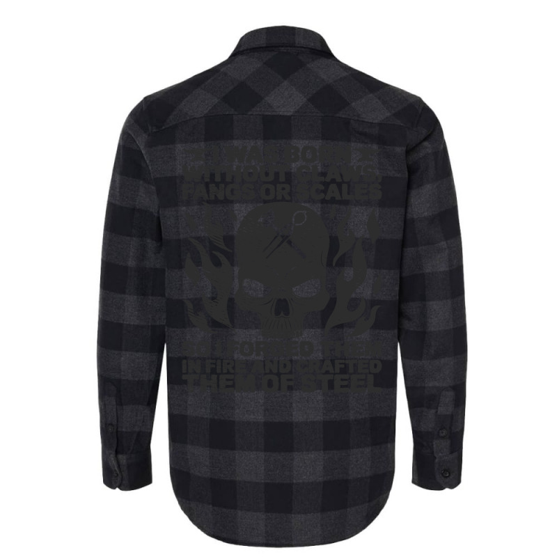 Blacksmith Forging Iron Steel Blacksmithing Gift Flannel Shirt by efratydrexp | Artistshot