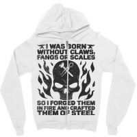 Blacksmith Forging Iron Steel Blacksmithing Gift Zipper Hoodie | Artistshot