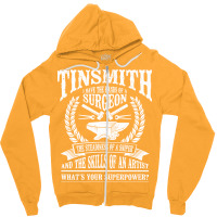 Forging Metalworking Blackmyth Blacksmith Tinsmith Zipper Hoodie | Artistshot