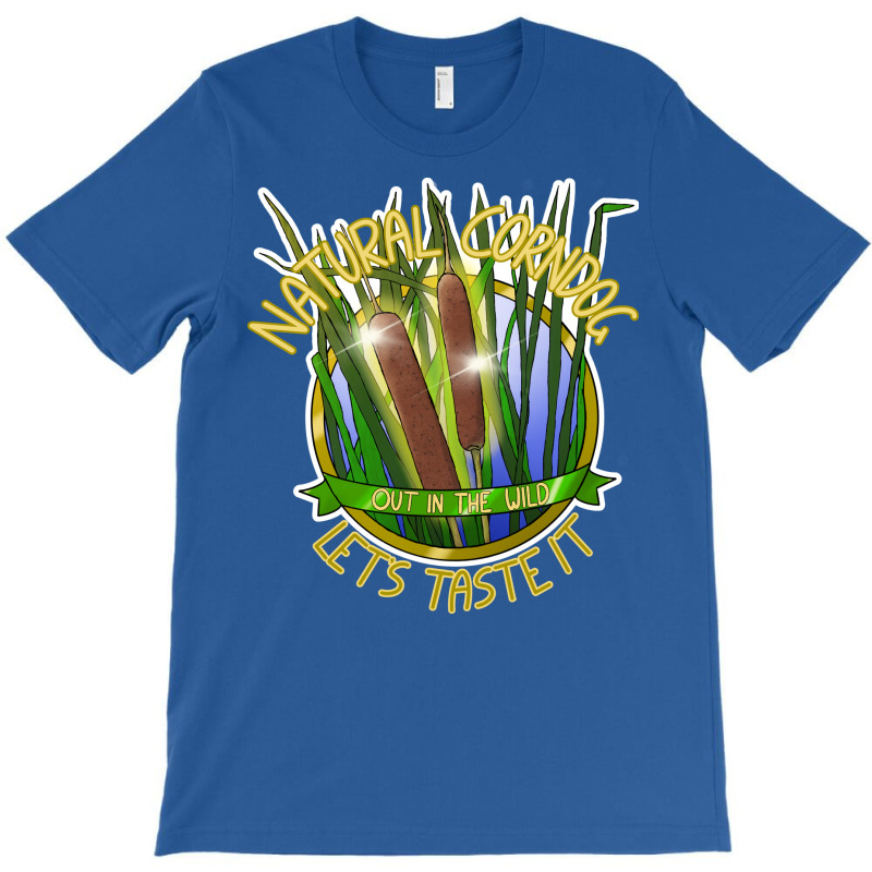 Natural Corndogs Blue T-Shirt by efratydrexp | Artistshot