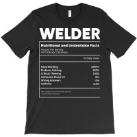 Welding Nutritkon Facts Welder Metalsmith Blue T-shirt | Artistshot