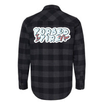 Forged In Fire Now Lettering Red Flannel Shirt | Artistshot