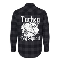 Turkey Leg Squad Medieval Knights Meal Renaissance Flannel Shirt | Artistshot