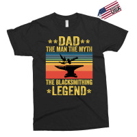 Vintage The Blacksmithing Legend Funny Fathers Day Exclusive T-shirt | Artistshot