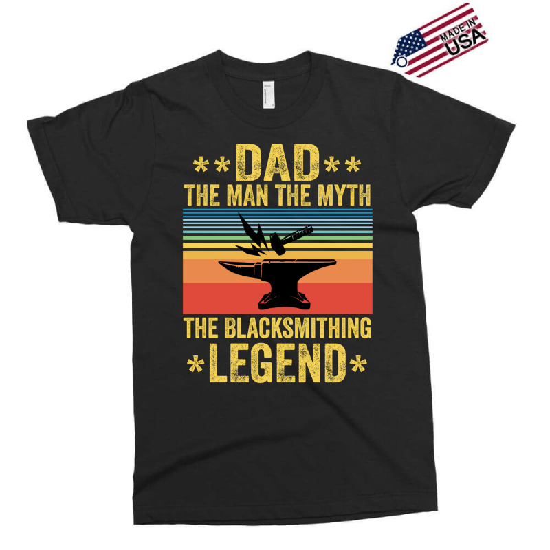 Vintage The Blacksmithing Legend Funny Fathers Day Exclusive T-shirt by kauicaosja2 | Artistshot