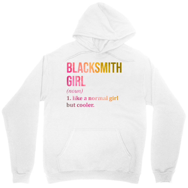 Funny And Awesome Definition Style Saying Blacksmi Unisex Hoodie | Artistshot