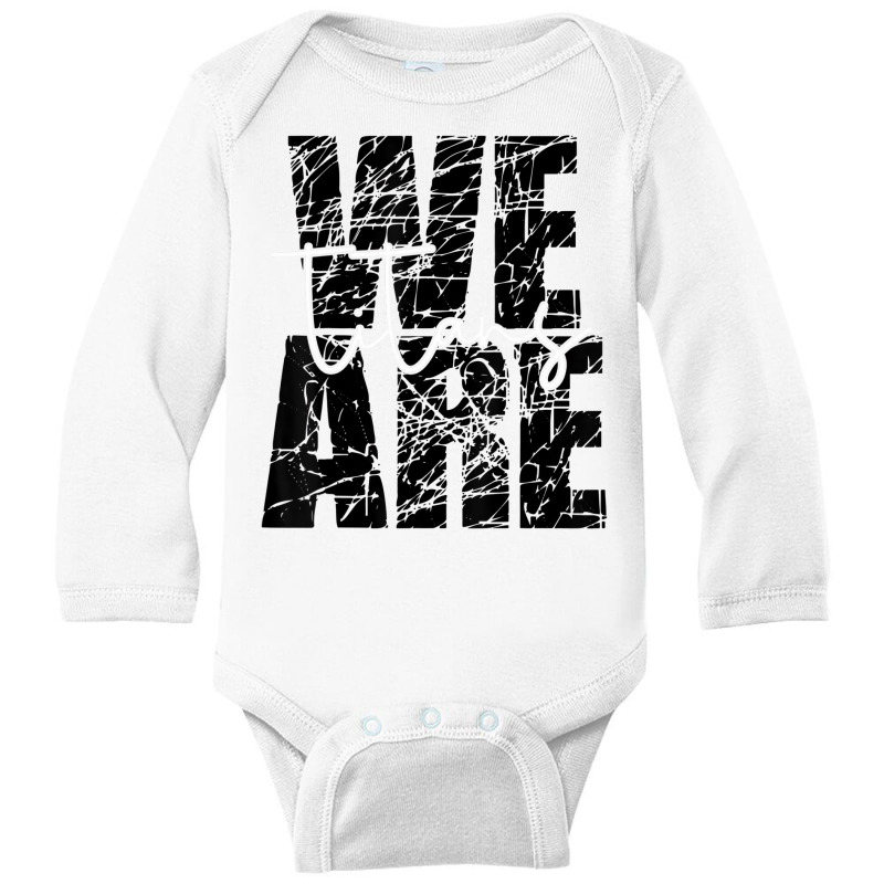 We Are Titans School Sports Fan Team Spirit Mascot Long Sleeve Baby Bodysuit | Artistshot