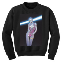 Robot Metal Art Youth Sweatshirt | Artistshot