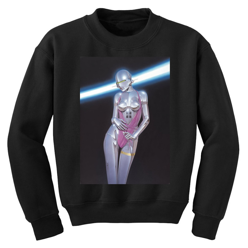 Robot Metal Art Youth Sweatshirt | Artistshot