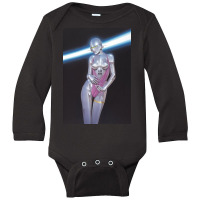 Robot Metal Art Long Sleeve Baby Bodysuit | Artistshot