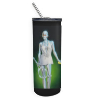 Tennis Robot Art Skinny Tumbler | Artistshot