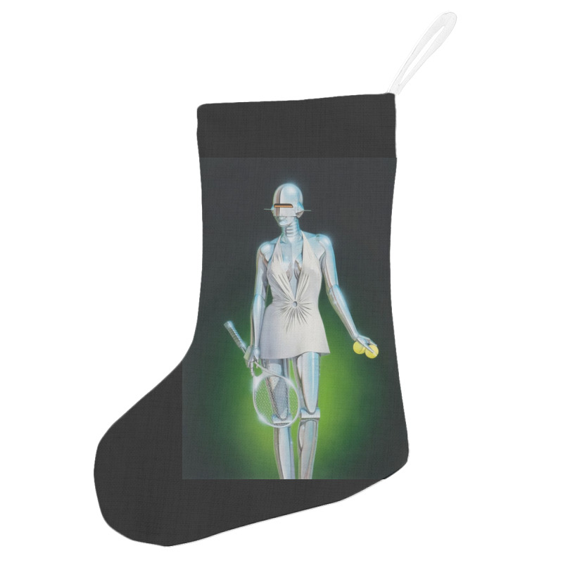 Tennis Robot Art Holiday Stocking | Artistshot