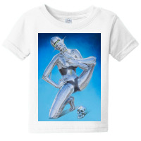 Japanese Robot Art Baby Tee | Artistshot