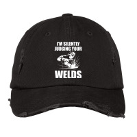 Welding Welder Metalsmith Iron Worker Judging Weld Vintage Cap | Artistshot