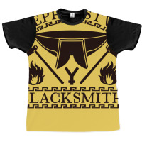 Hephaestus Blacksmith Cute Graphic T-shirt | Artistshot