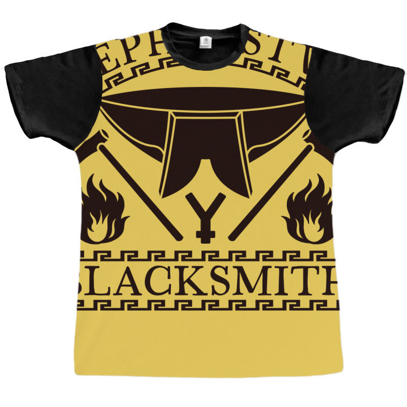 Hephaestus Blacksmith Cute Graphic T-shirt by dylanaarobo | Artistshot