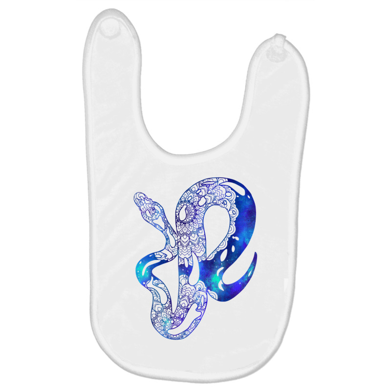 Boho Ball Python T Shirt Baby Bibs by mckitrickfxuk | Artistshot