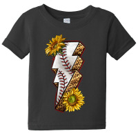 Sport Baseball  Lightning Bolt Baby Tee | Artistshot