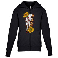 Sport Baseball  Lightning Bolt Youth Zipper Hoodie | Artistshot